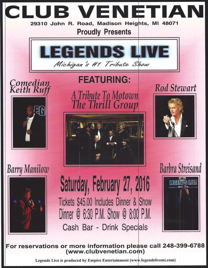 Legends Live Show