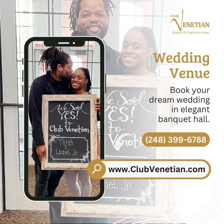 Make Your Dream Wedding a Reality at Club Venetian!