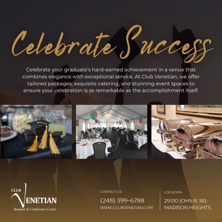 Celebrate Graduation in Style at Club Venetian