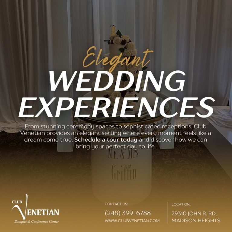 💍 Elegant Wedding Experiences at Club Venetian