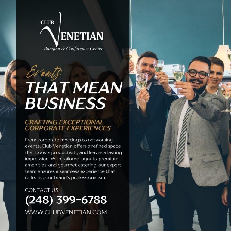 Corporate Events That Impress at Club Venetian